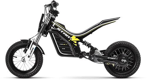 Product shot for the Kuberg Start electric bike.